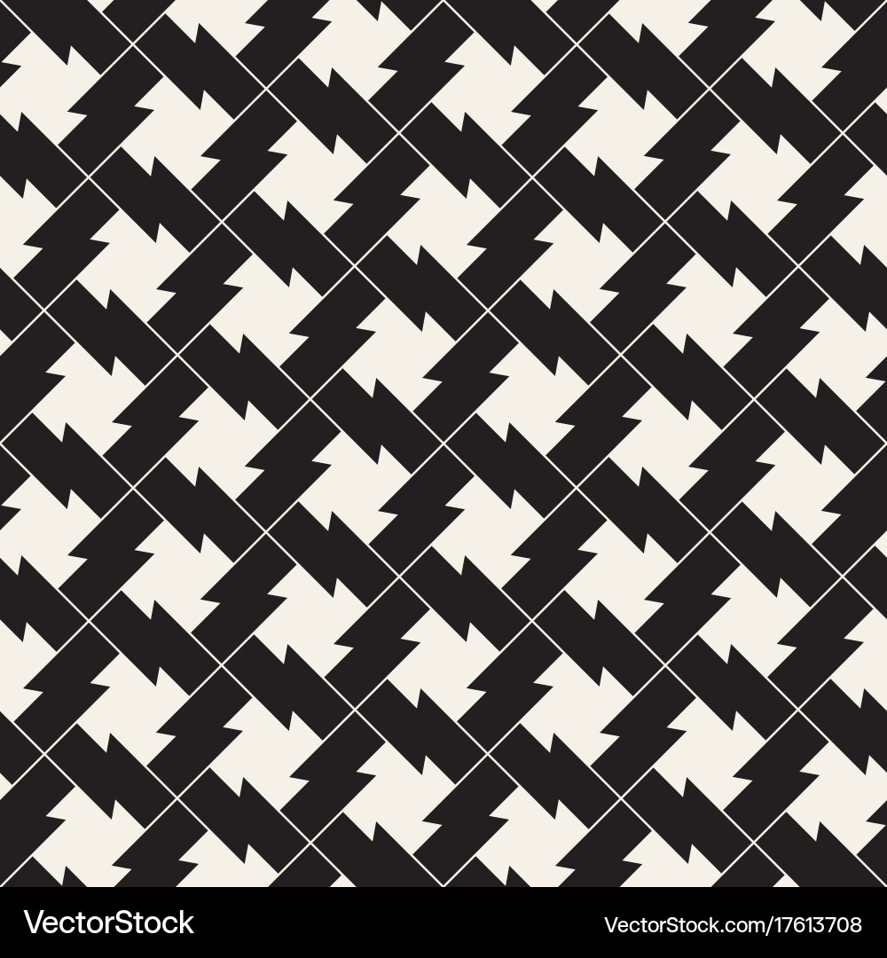 Seamless cross tiling pattern modern vector image