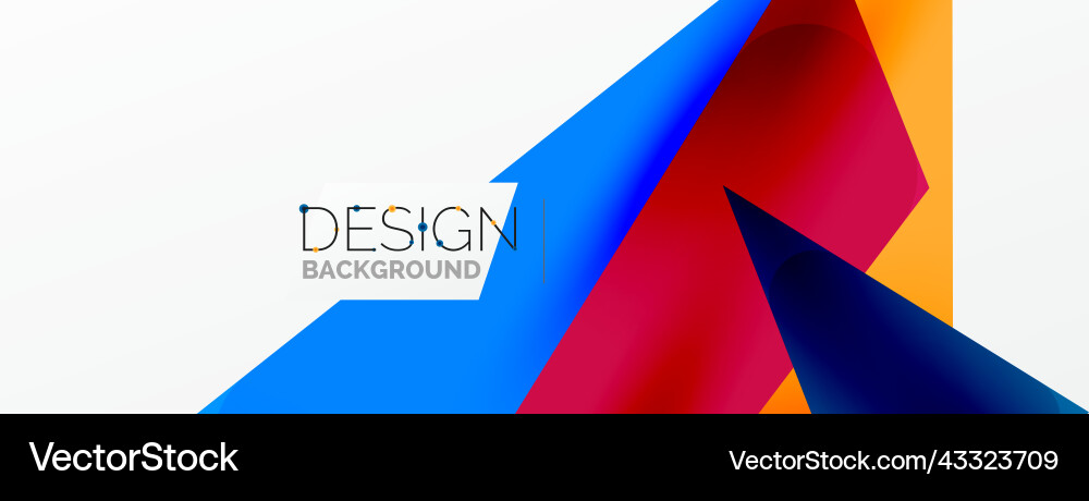 Background abstract overlapping shapes minimal Background abstract overlapping shapes minimal Vector Image