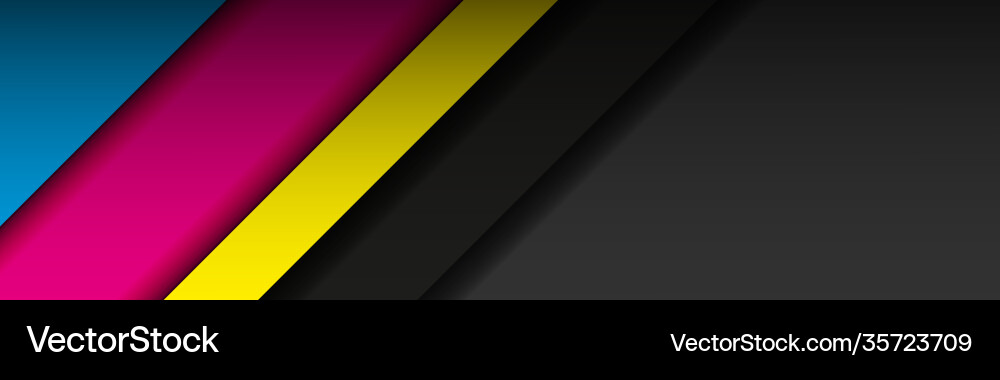 Modern material header with overlapping layers Modern material header with overlapping layers Vector Image