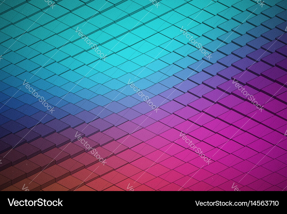 Abstract technological waveform background vector image