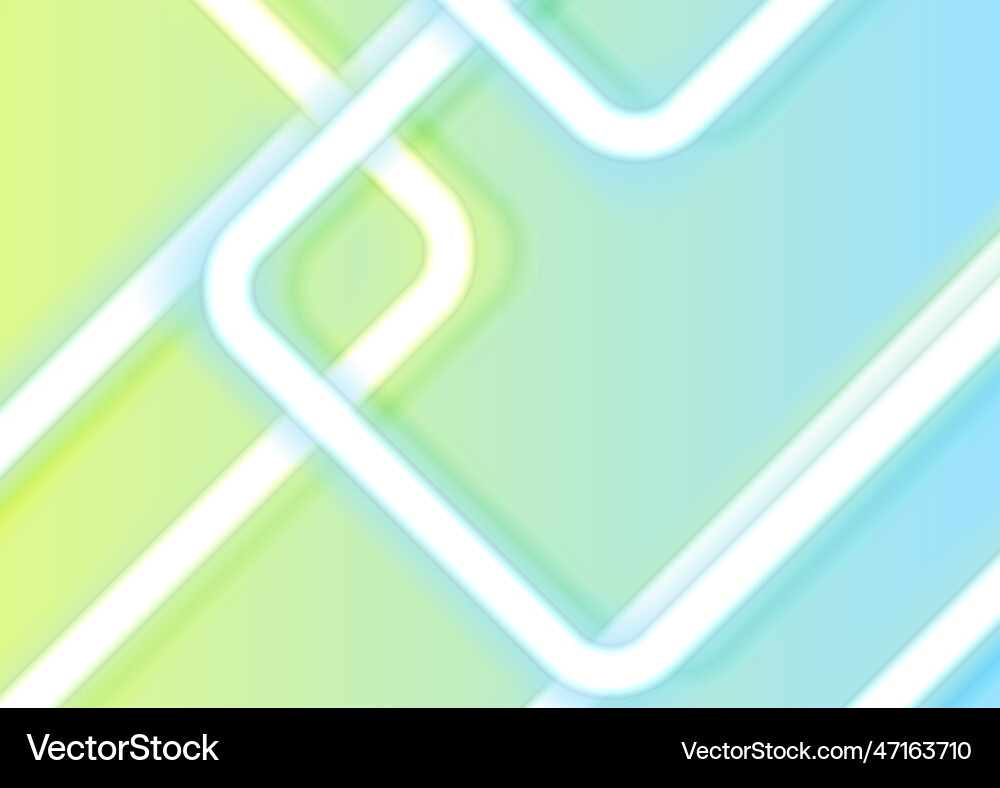 Blue green pastel neon lines abstract fluorescent Blue green pastel neon lines abstract fluorescent vector image