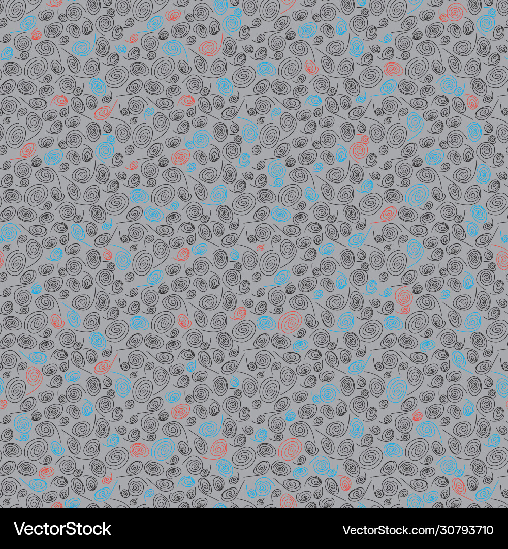 Seamless endless funny background pattern Vector Image