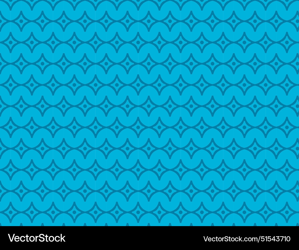 Seamless pattern design with different shapes vector image