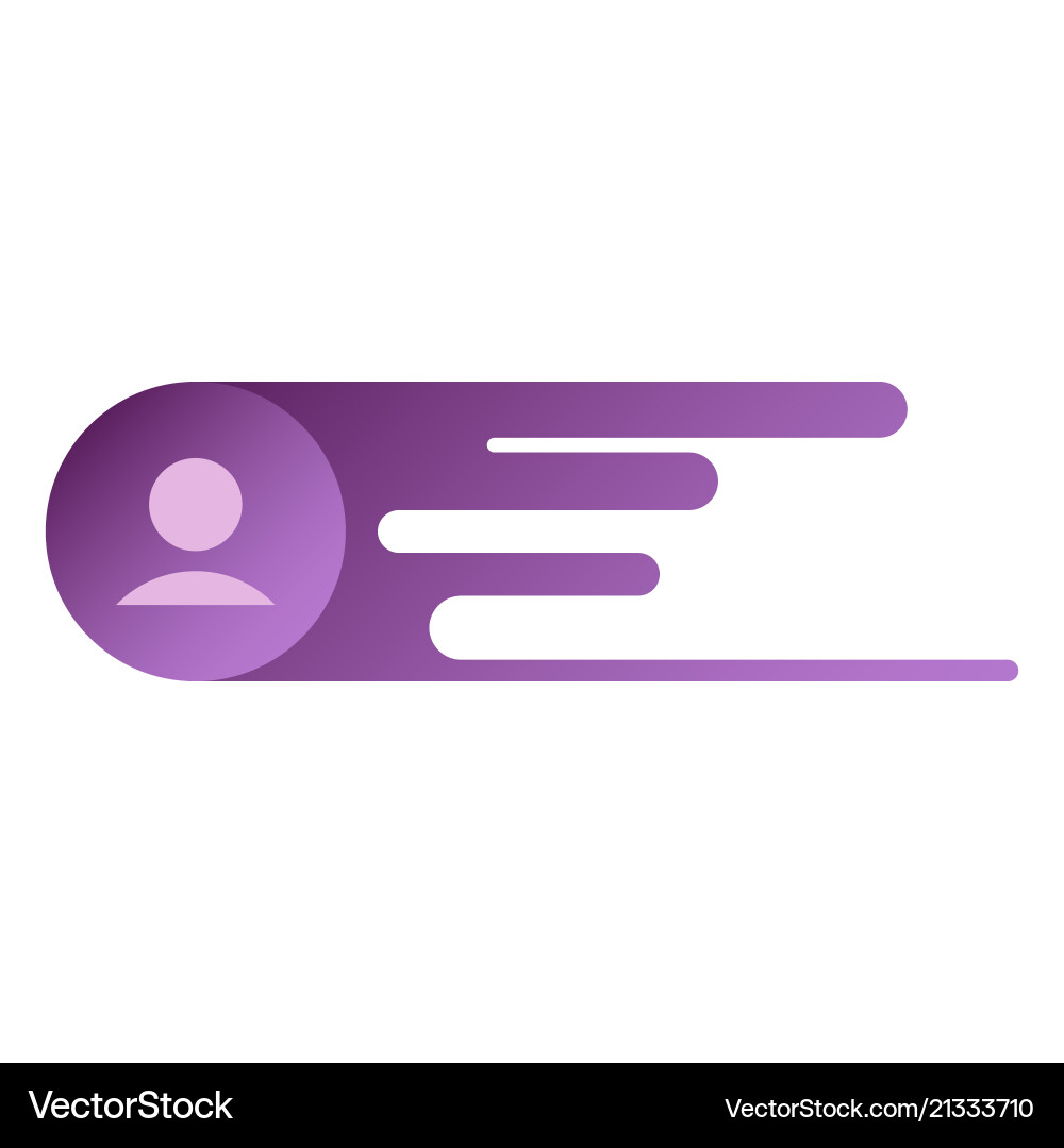 User profile sign web icon with check mark glyph vector image