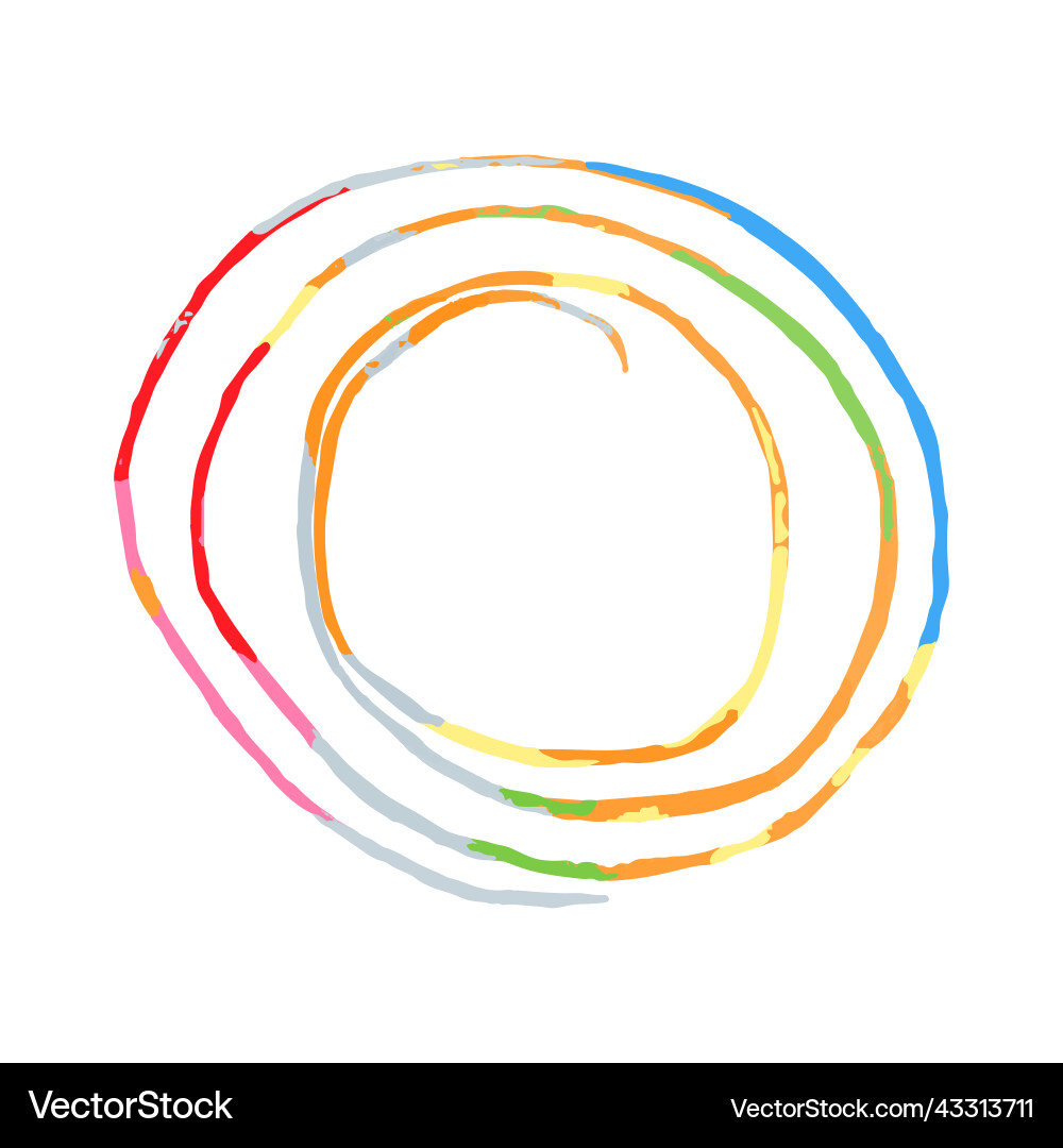 Abstract doodle pattern Vector Image