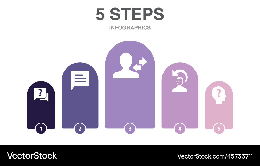 Answer comment response reply reason icons vector image