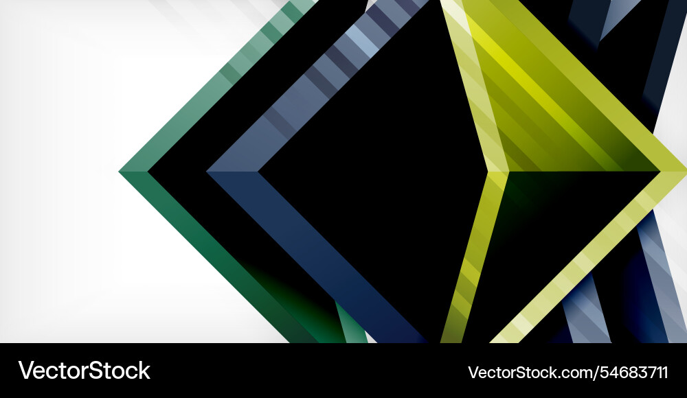 Arrows with 3d effect abstract background Arrows with 3d effect abstract background vector image