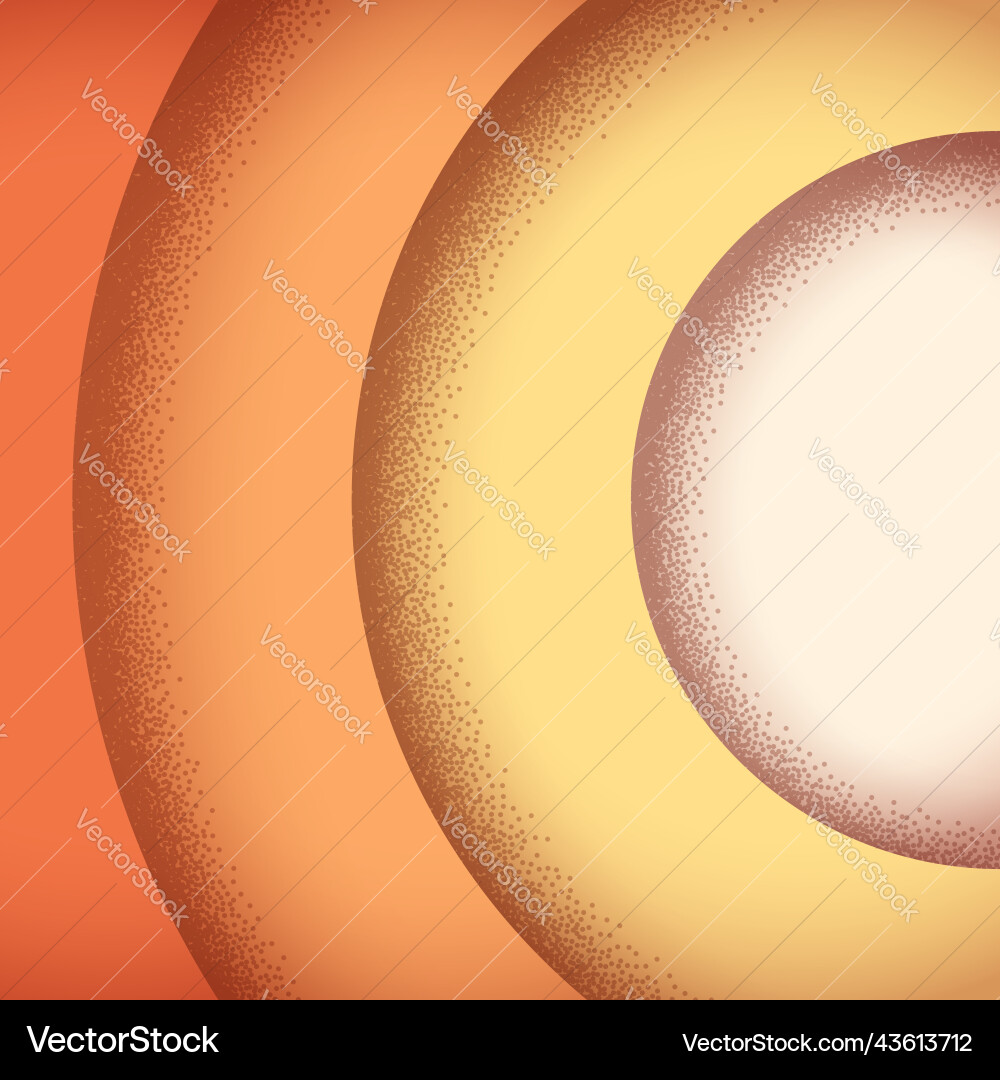 Abstract background with retro layers and dotted Vector Image
