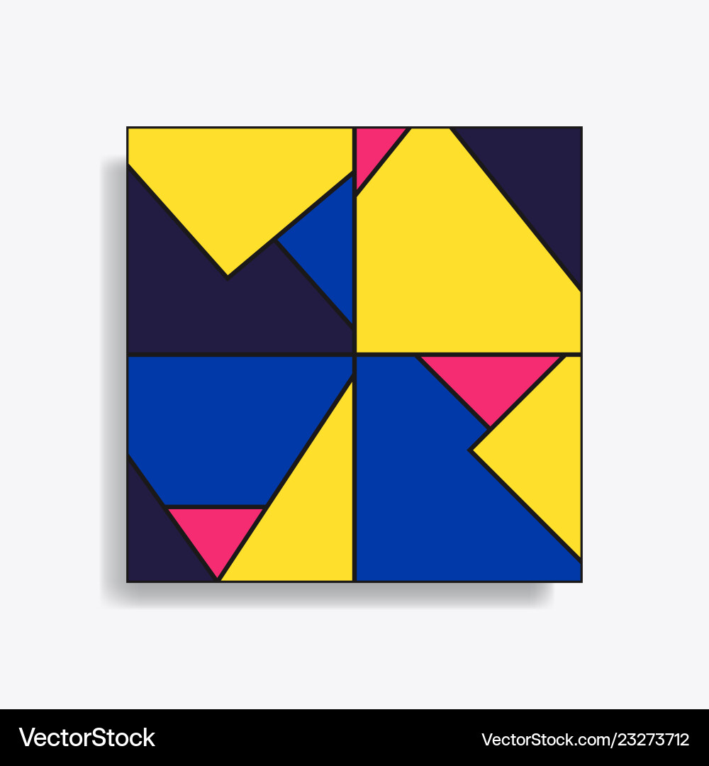 Abstract geometric seamless pattern Abstract geometric seamless pattern vector image