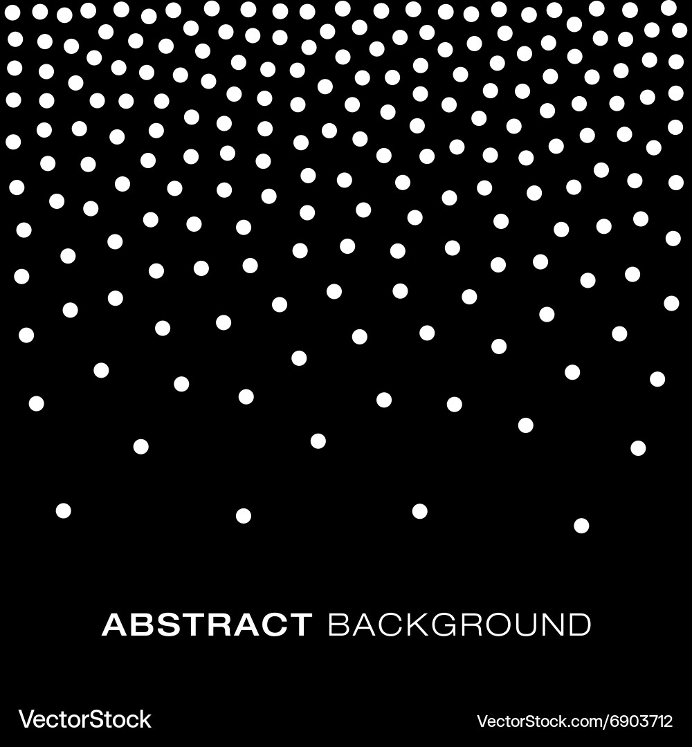 Abstract gradient halftone dots background Vector Image