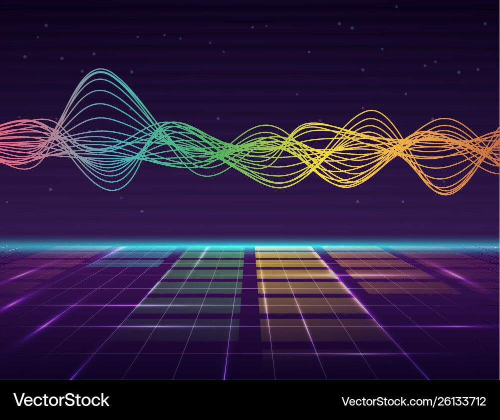Background in style 80s Background in style 80s vector image