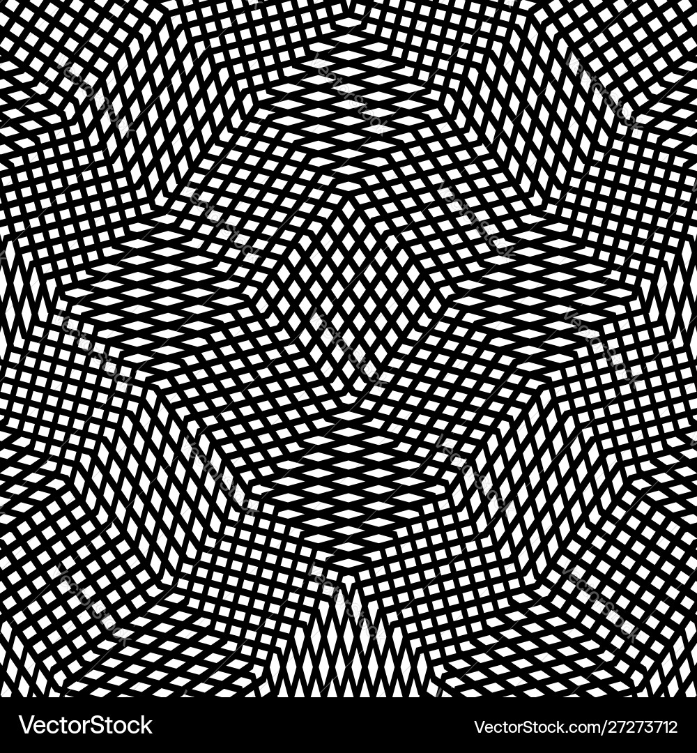 Grid pattern mesh background wavy waving Grid pattern mesh background wavy waving vector image