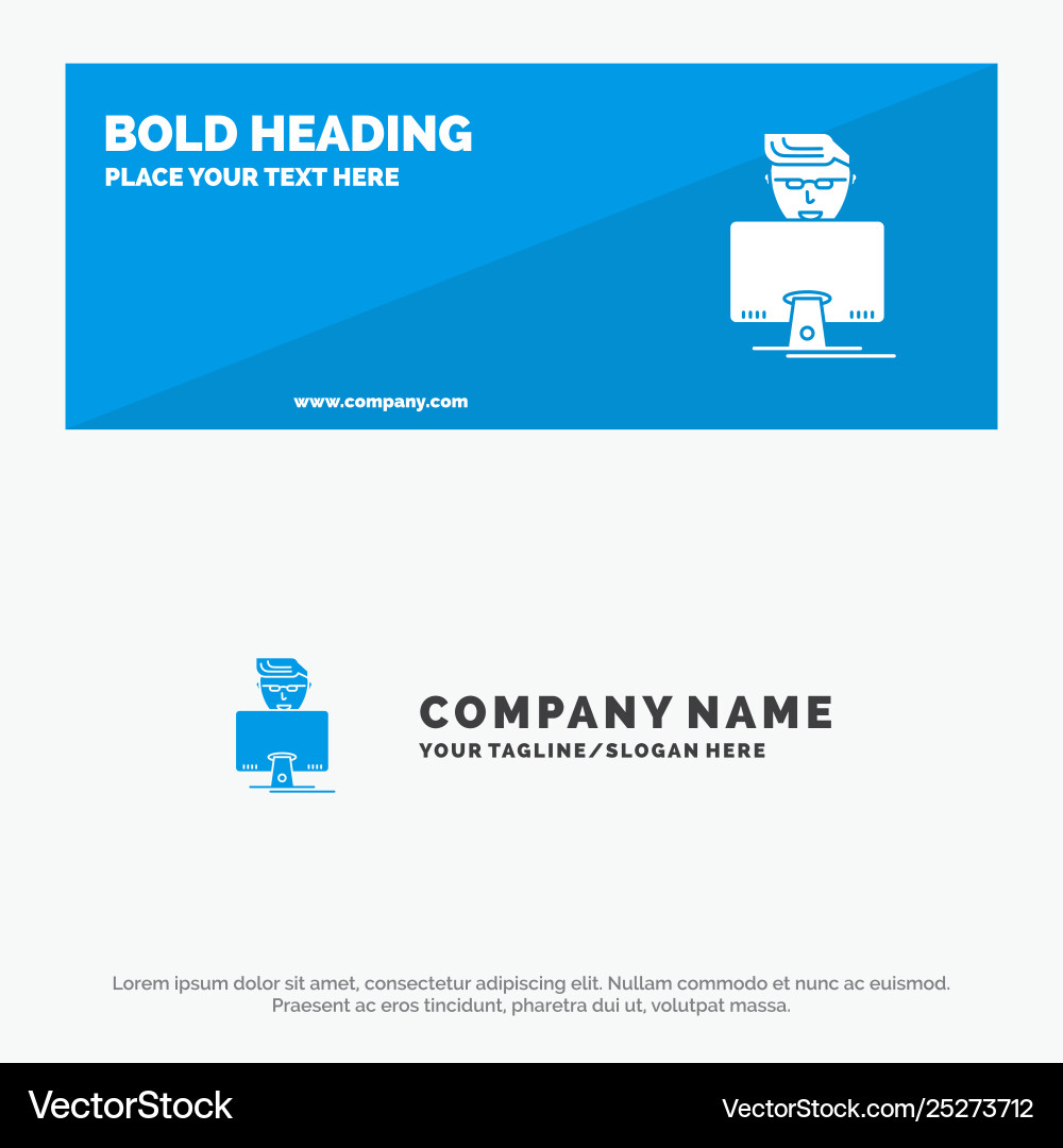 Hacker user gamer programmer solid icon website Hacker user gamer programmer solid icon website vector image
