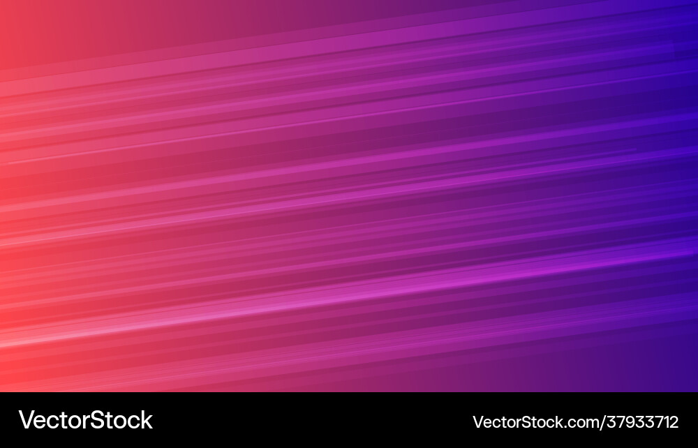 Modern colorful gradient background with lines vector image