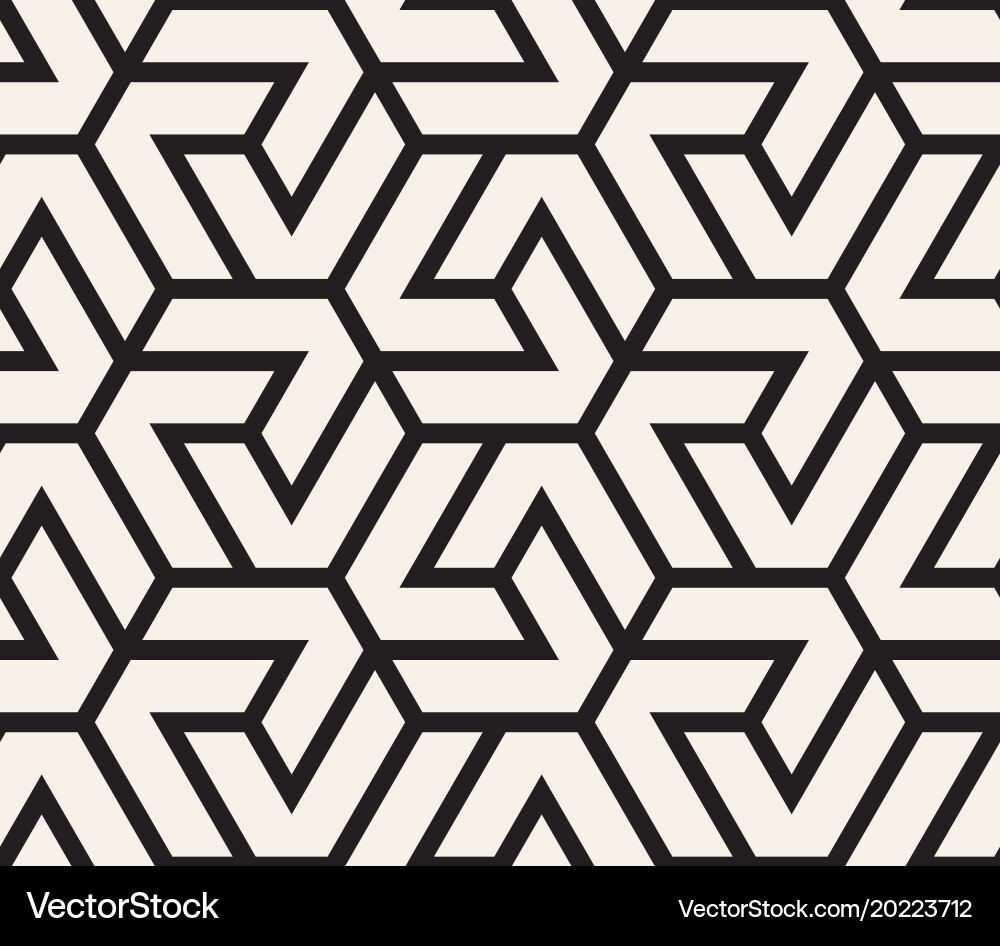 Modern Geometric Pattern vector image