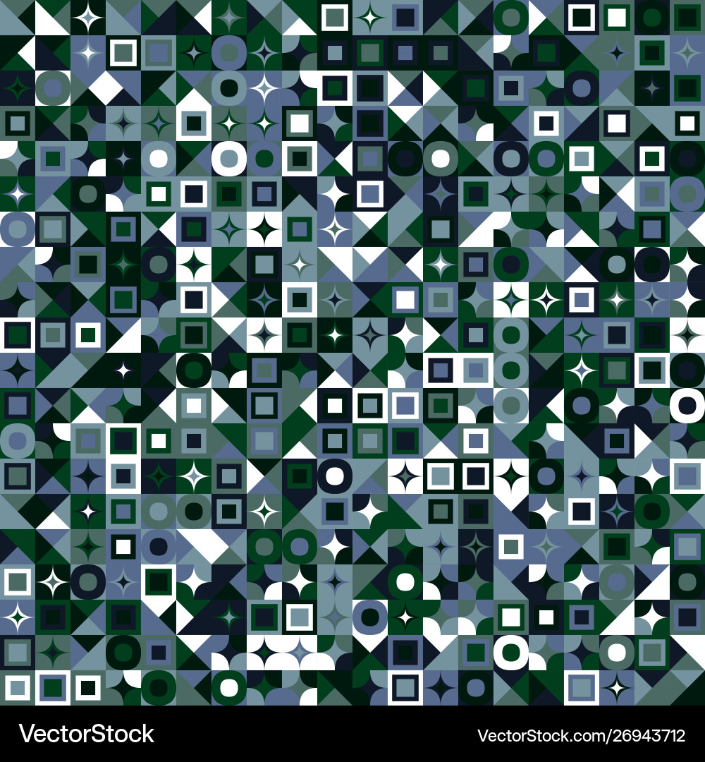 Mosaic pattern background - colorful abstract vector image