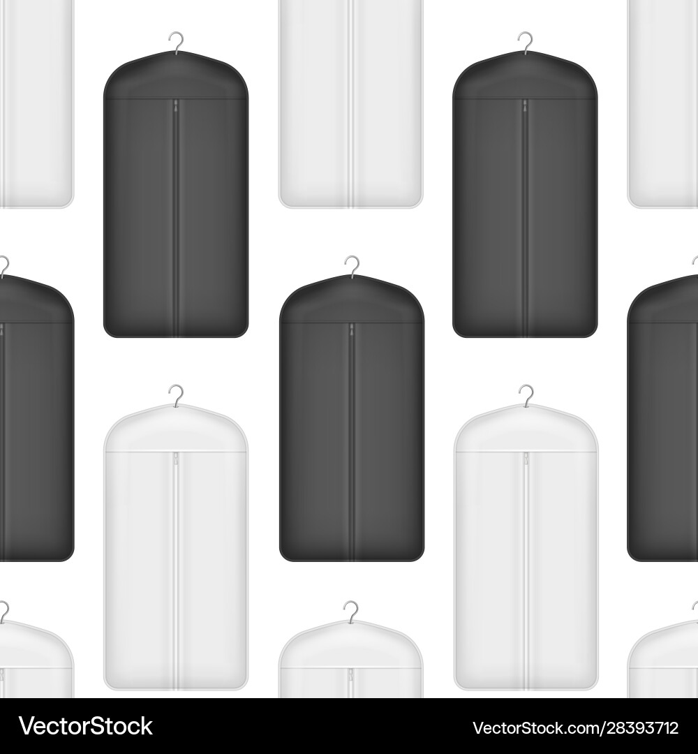 Realistic detailed 3d white and black blank Realistic detailed 3d white and black blank vector image