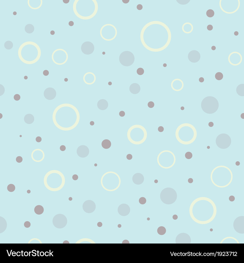 Retro Polka Dot Pattern Vector Image