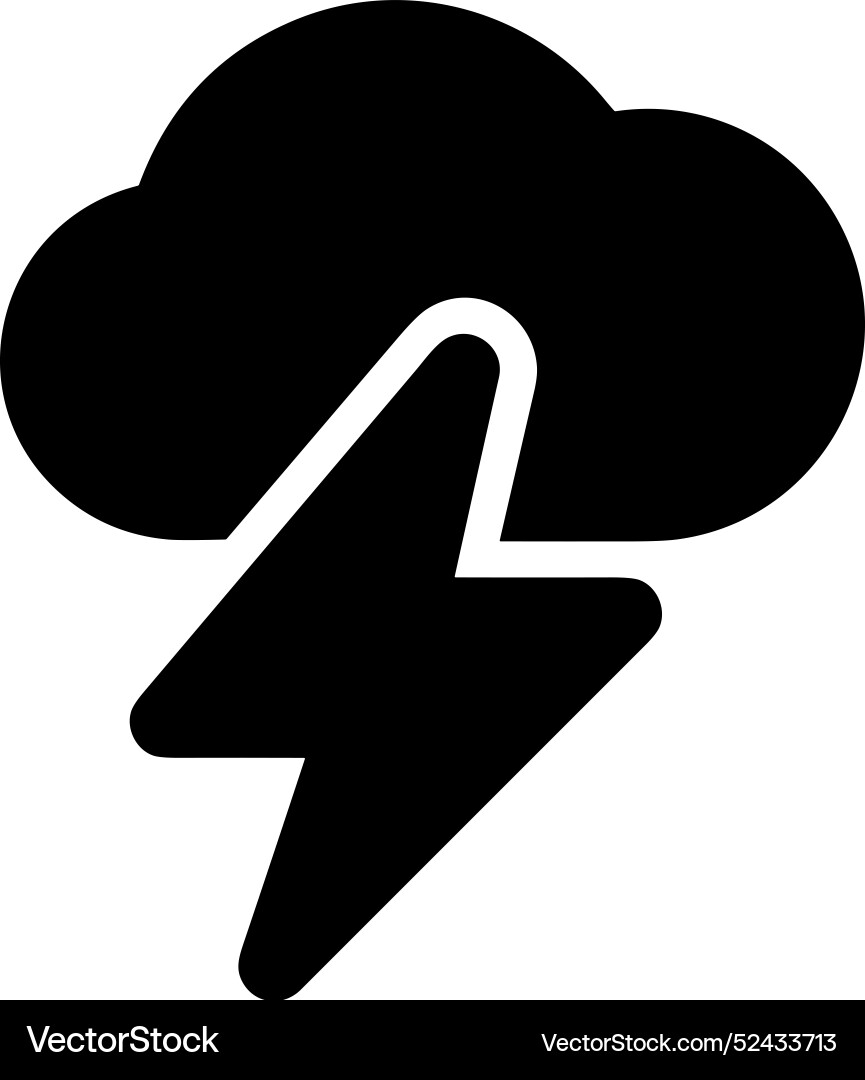 Cloud storage icon symbol image of the database Vector Image