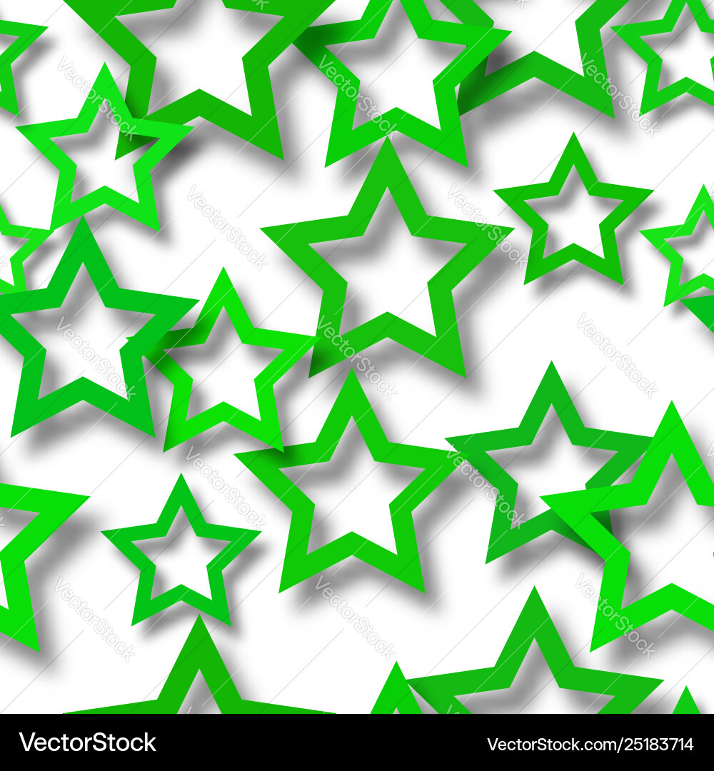 Abstract seamless pattern stars with shadows Abstract seamless pattern stars with shadows vector image