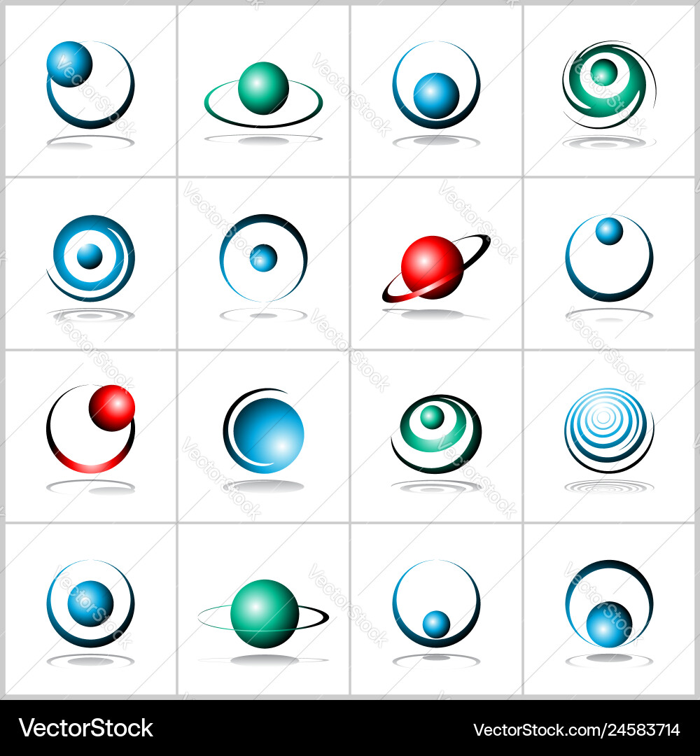 Design elements set Design elements set vector image