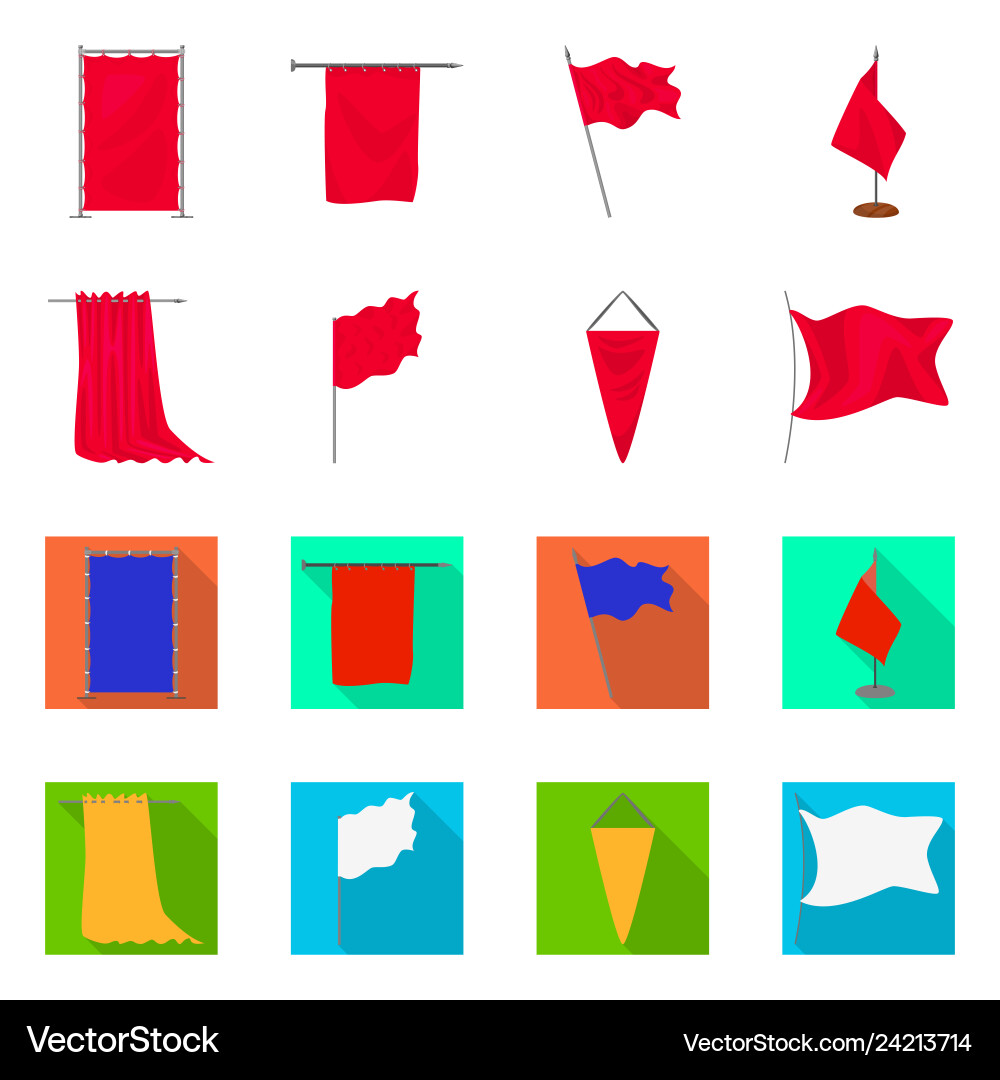 Isolated object of texture and presentation symbol Vector Image