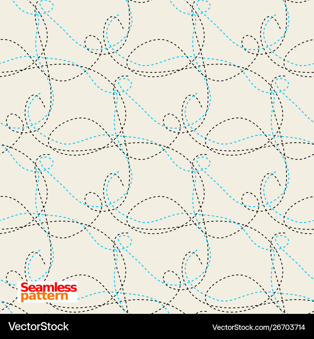 Seamless pattern vector image
