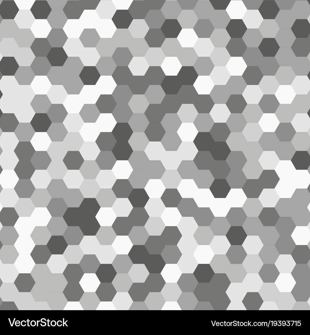 Abstract background of multicolored hexagon vector image