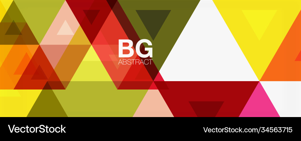 Mosaic triangle pattern abstract background Mosaic triangle pattern abstract background vector image