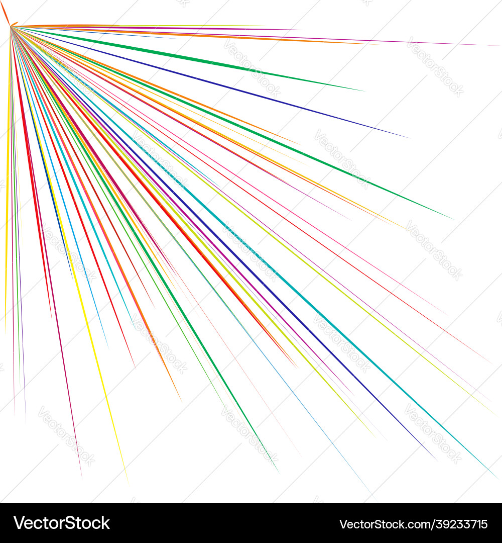 Radial radiating dynamic rays beams lines Radial radiating dynamic rays beams lines Vector Image
