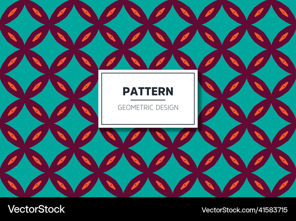 Seamless pattern in ethnic style with colorful vector image