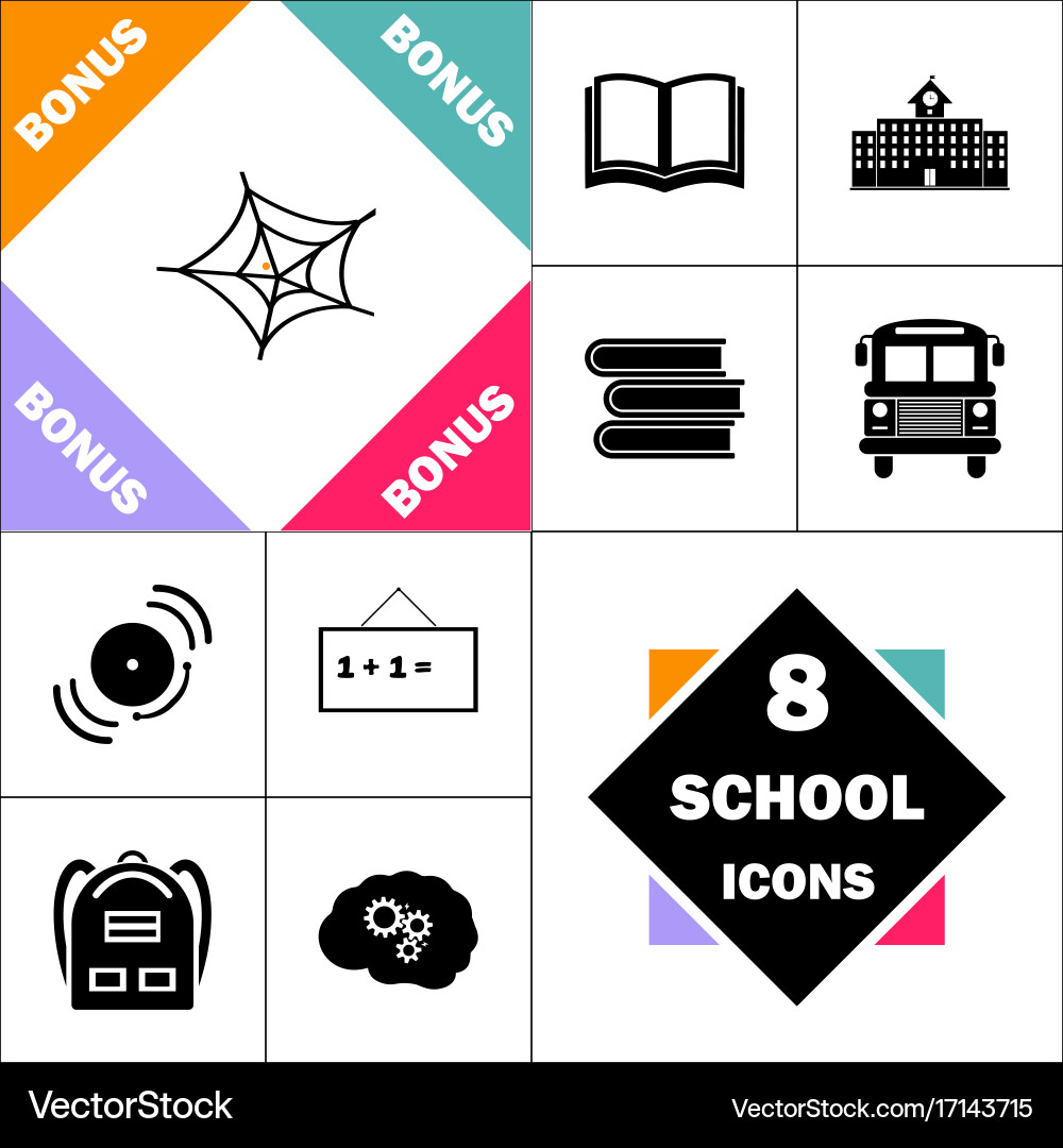 Spiderweb computer symbol vector image