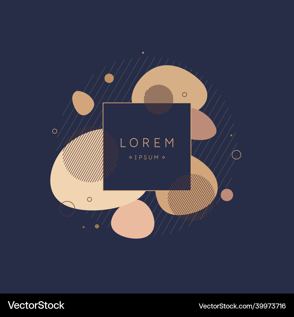 A composition with abstract elements in popular A composition with abstract elements in popular vector image