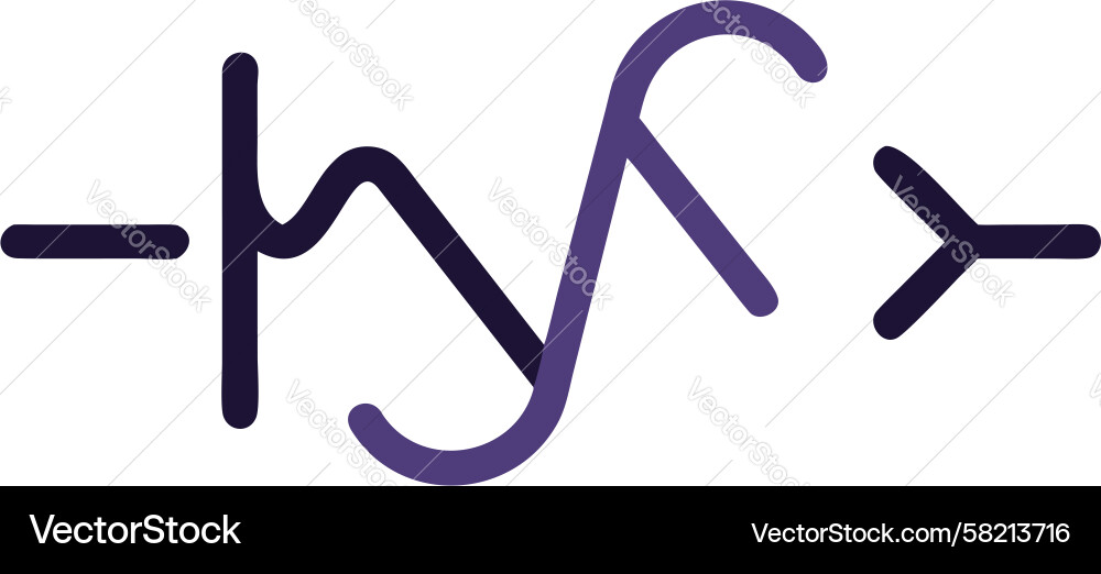 Dynamic Flowing Lines Art Vector Image