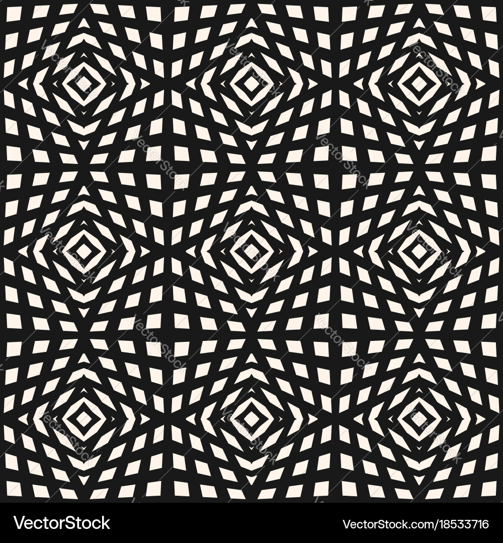 Geometric checkered pattern seamless texture vector image