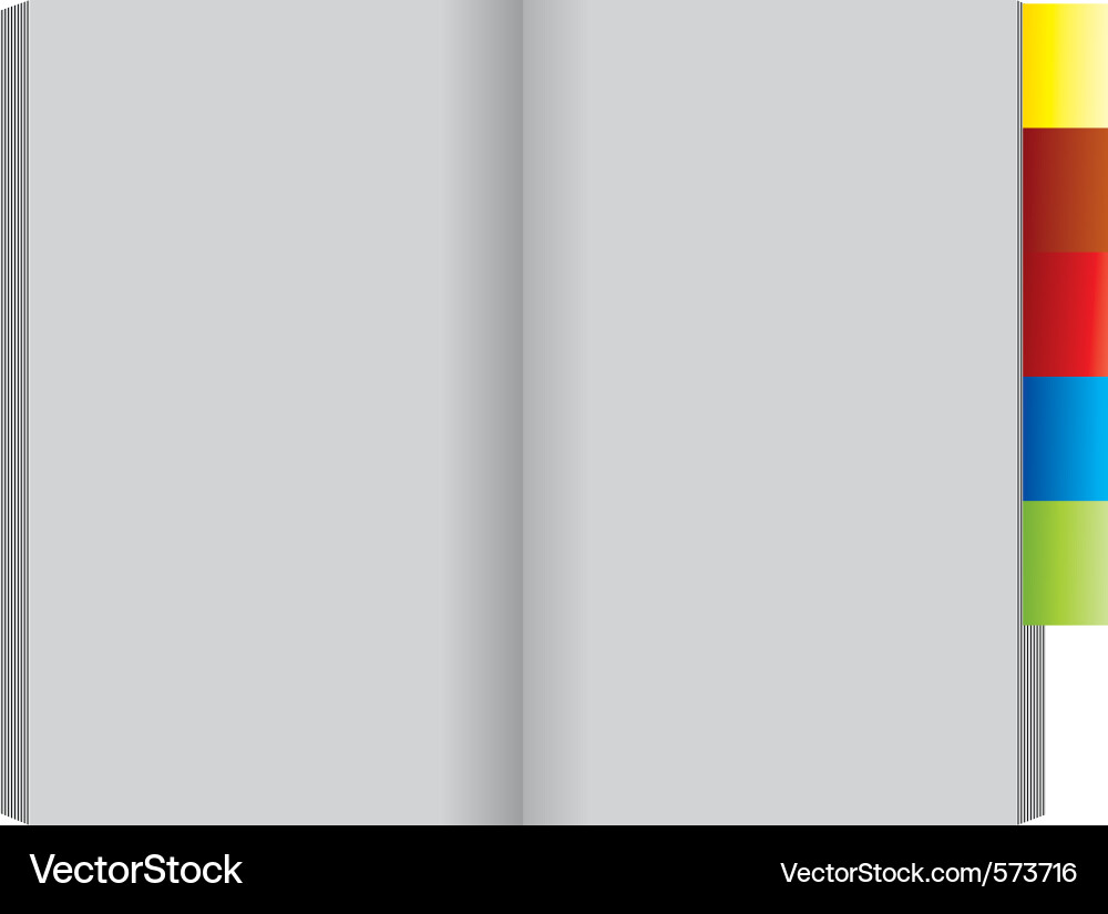 Notebook vector image