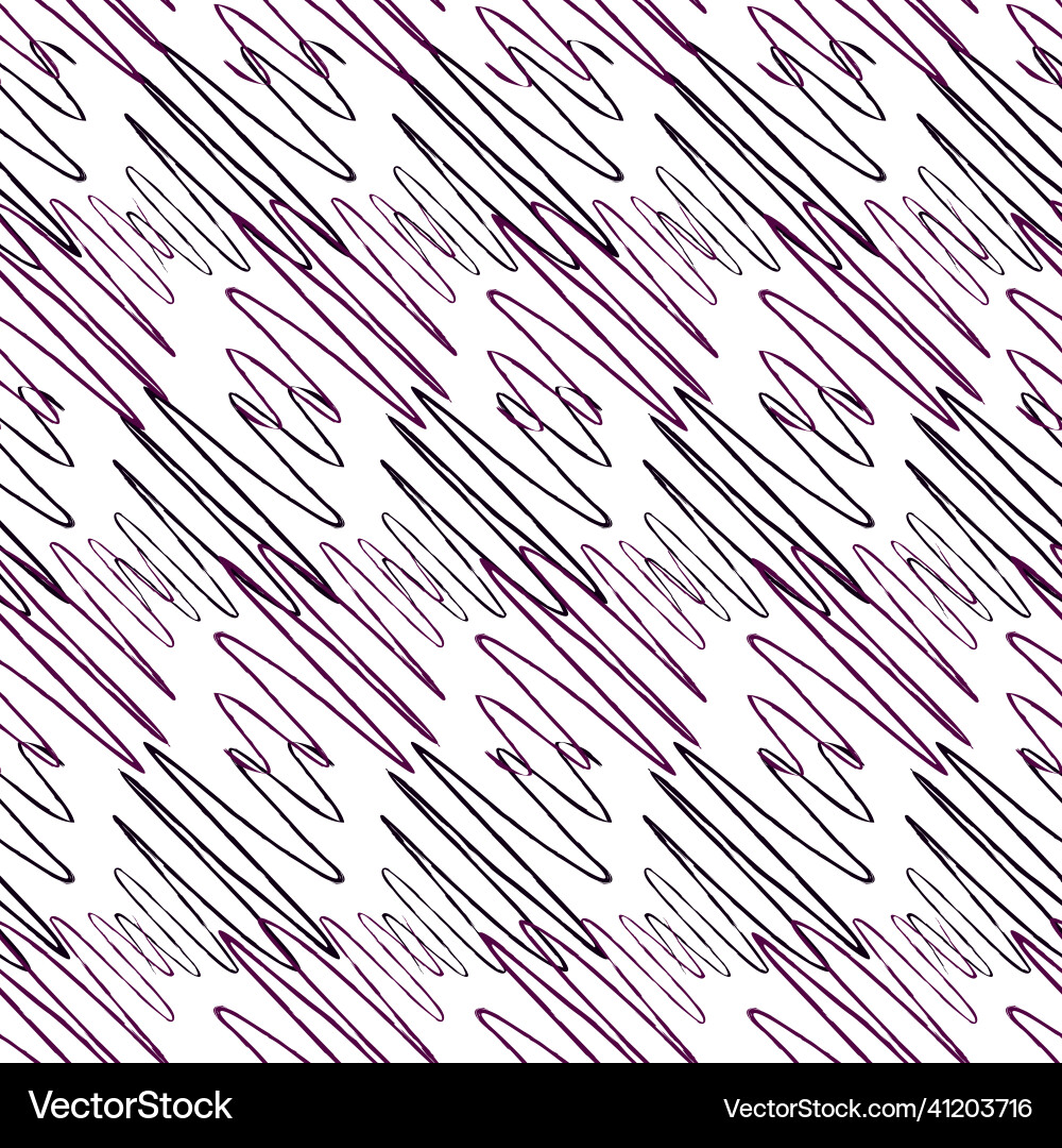 Soundwave seamless pattern curve waves background Soundwave seamless pattern curve waves background vector image