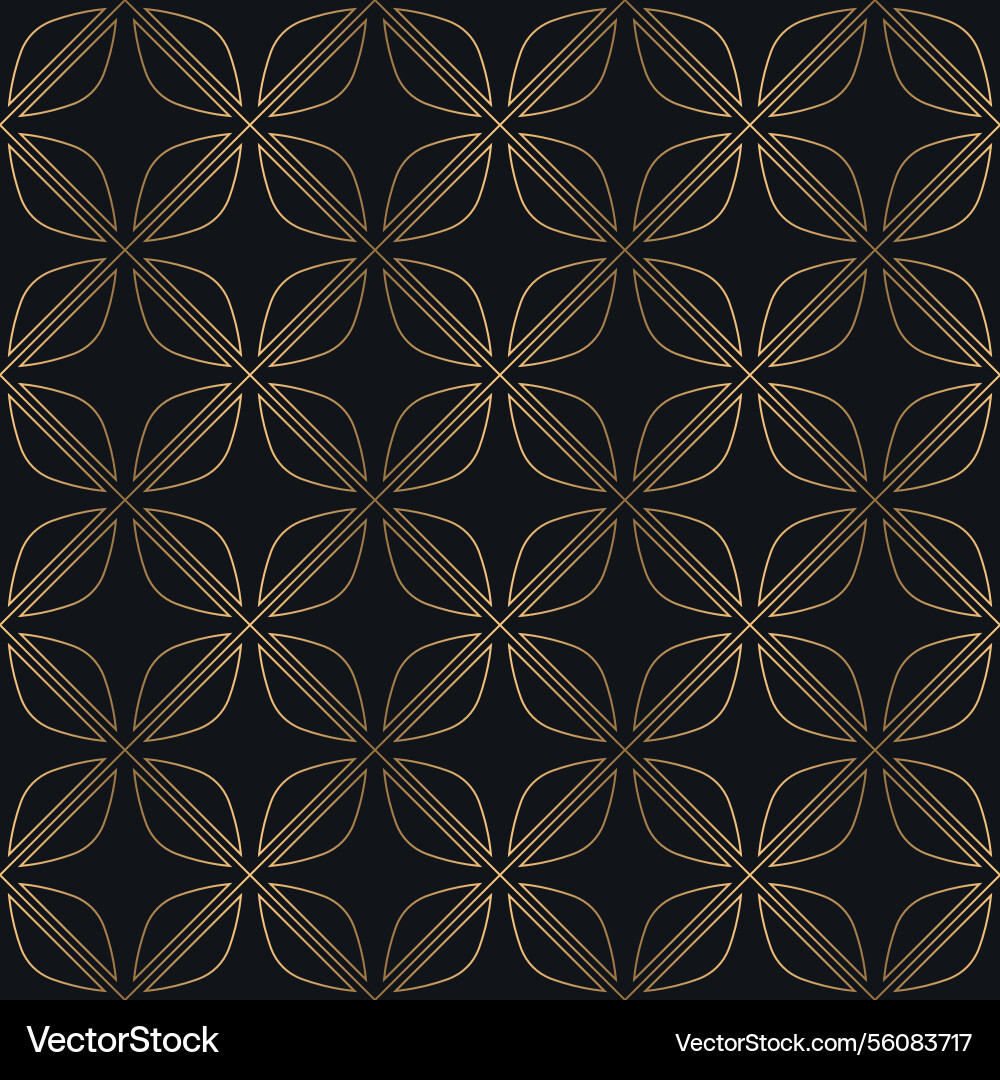 Geometric seamless pattern with square Vector Image