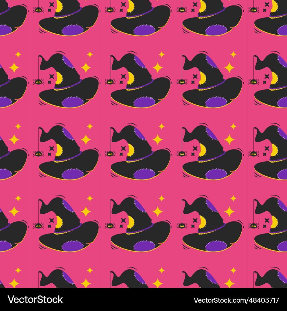 Halloween pattern endless texture can be used Vector Image