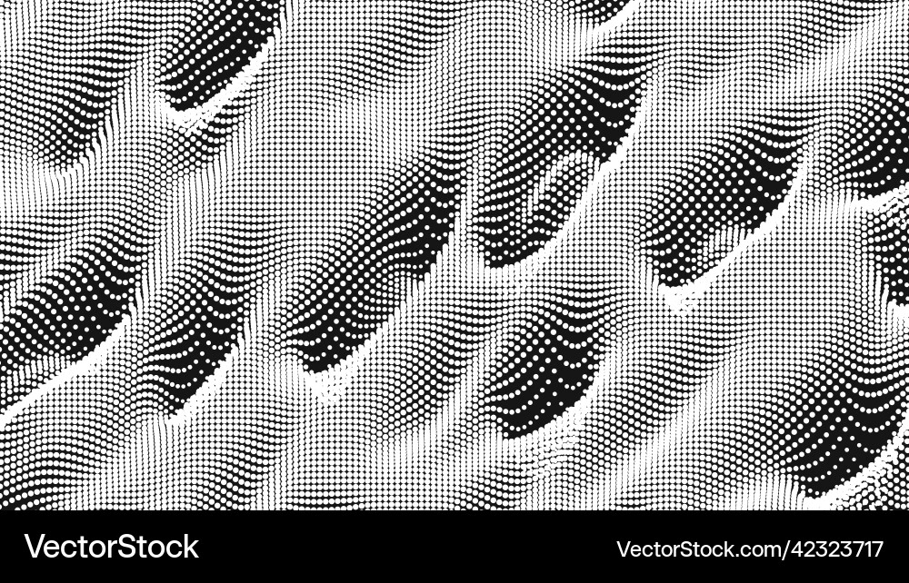 Point wave noise texture abstract dot background Point wave noise texture abstract dot background vector image