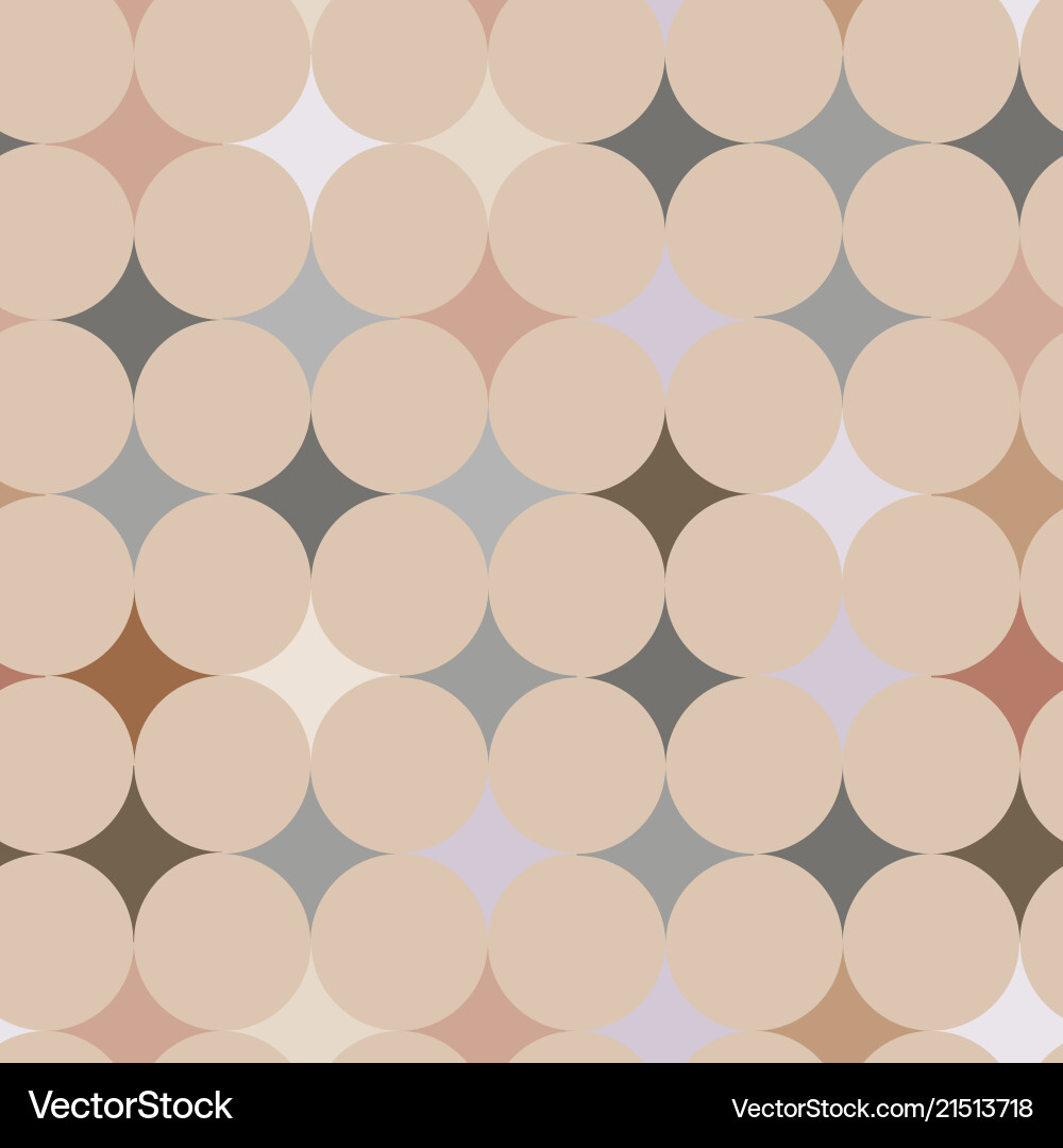 Abstract seamless retro tile pattern vector image