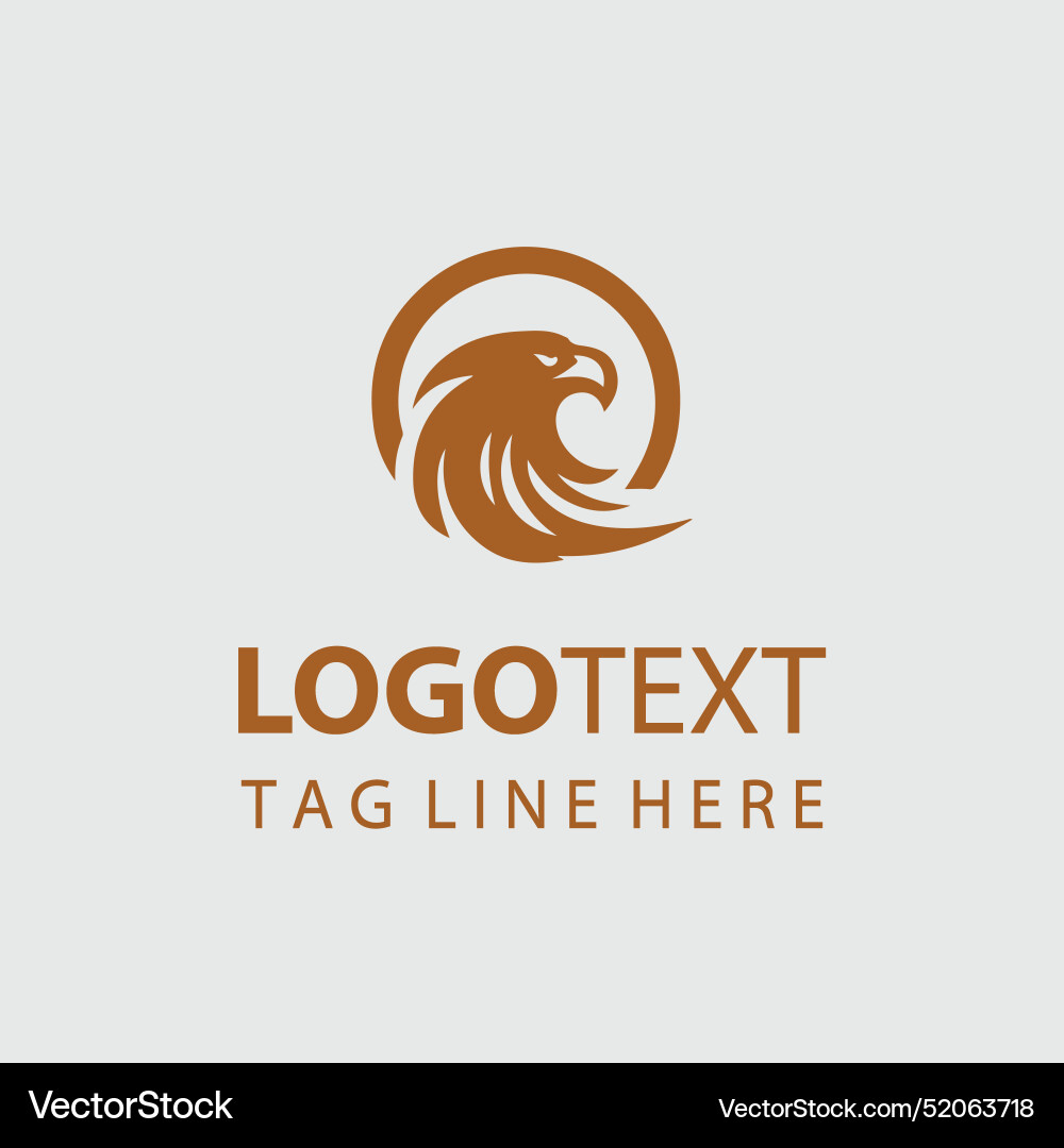 Eagle logo Royalty Free Vector Image - VectorStock