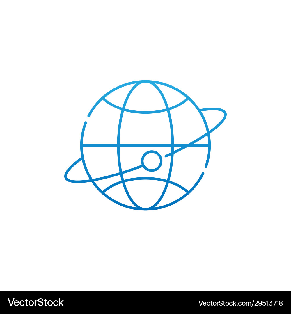 Globe icon design for website mobile Globe icon design for website mobile Vector Image