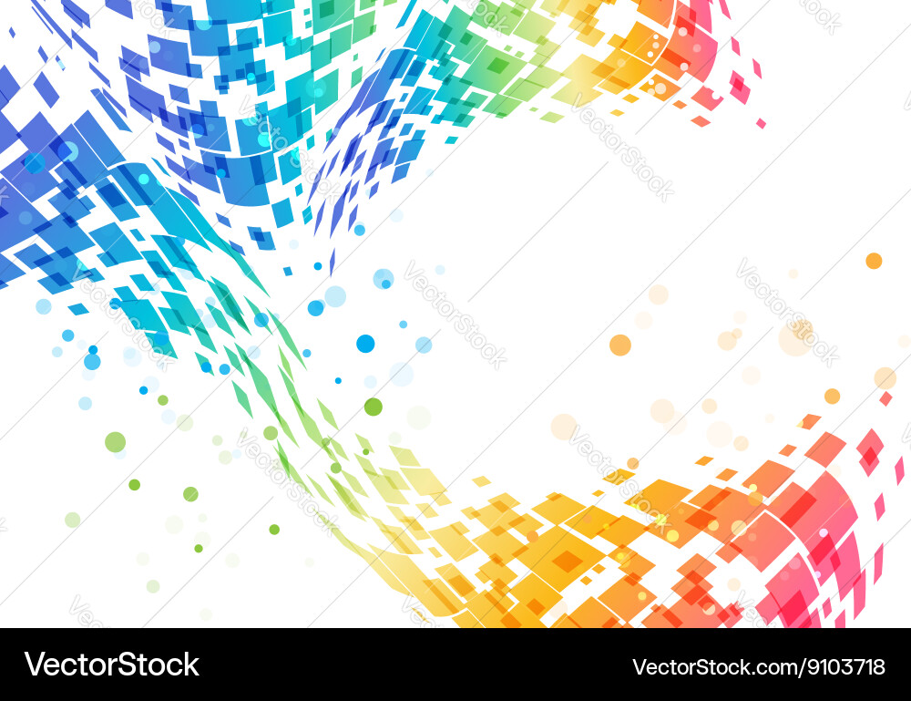 Modern Geometric Abstract Background vector image