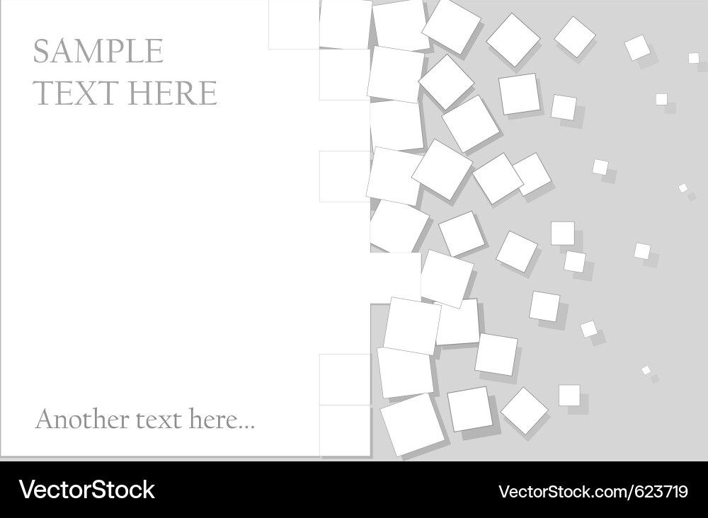 Fragmented Digital Breakdown Vector Image