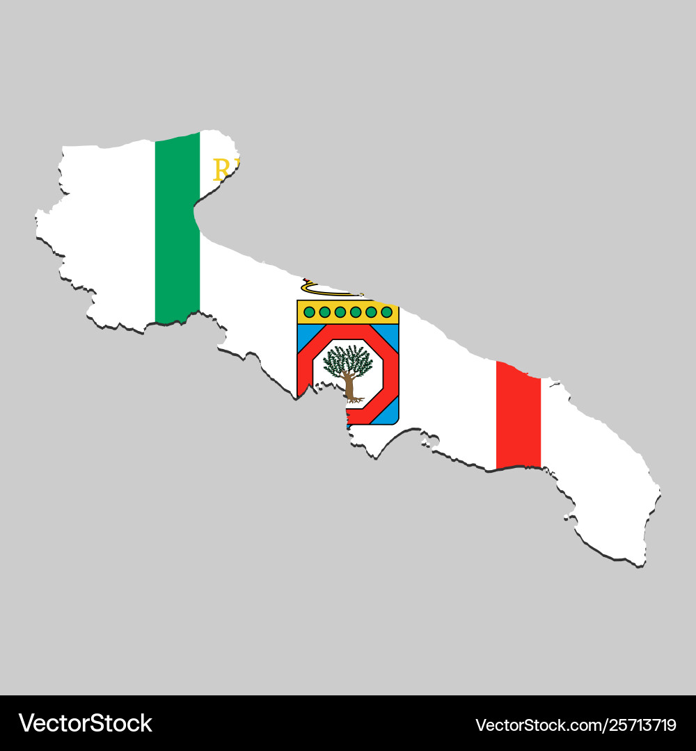 Map with flag Map with flag vector image