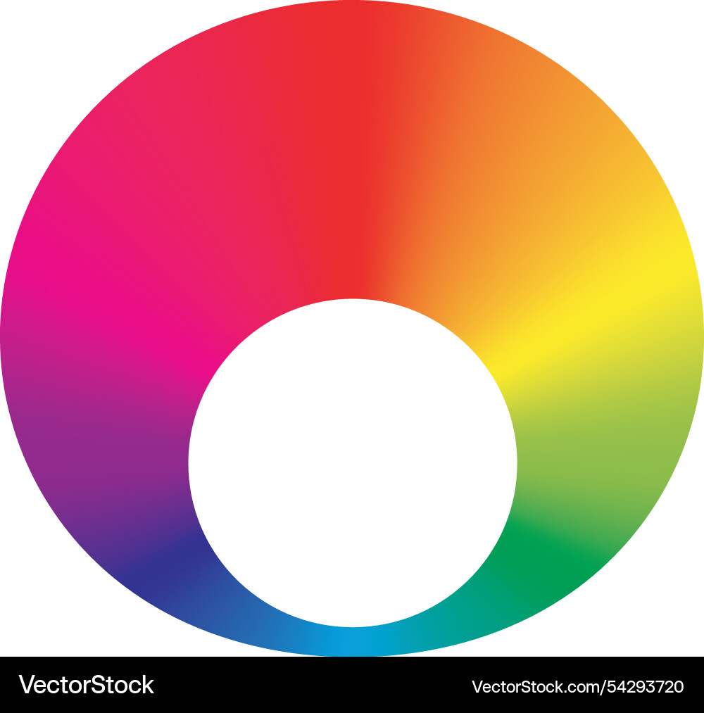 Color ring Royalty Free Vector Image - VectorStock