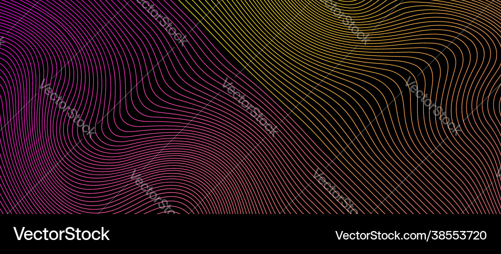 Color wave lines pattern abstract background Color wave lines pattern abstract background vector image