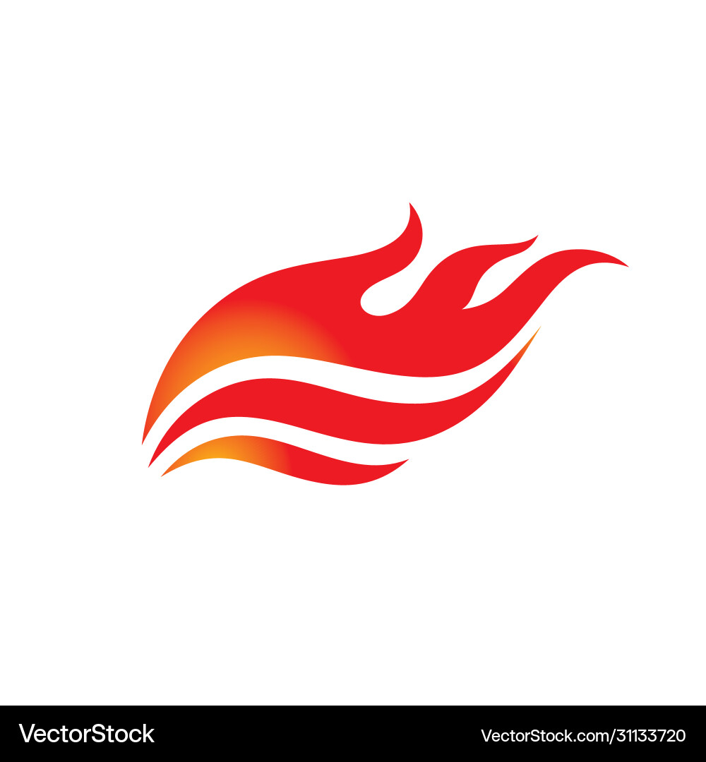 Fire - logo template concept Fire - logo template concept vector image