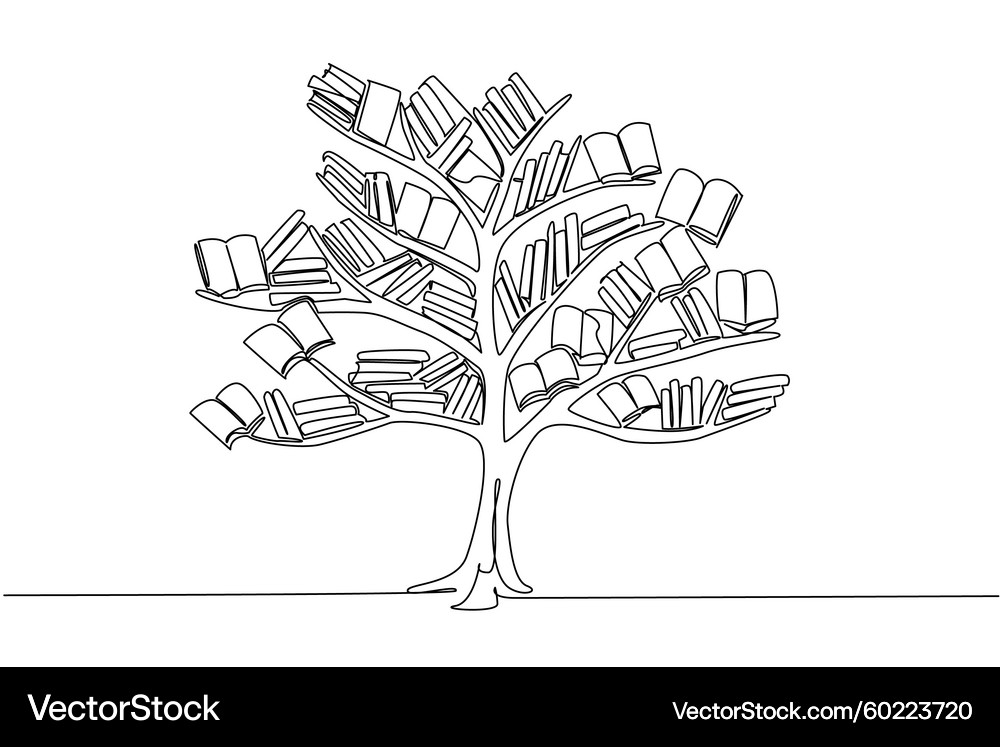 Books Root Vector Book tree Vector Images & Graphics for Commercial Use | VectorStock